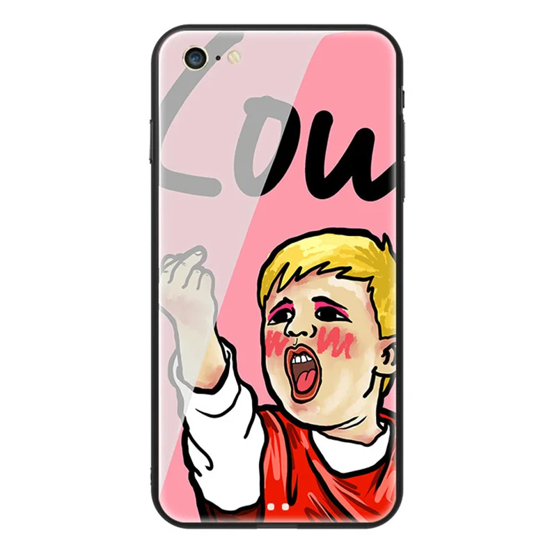 Y-ZU чехол для телефона iPhone 6 6s 7 8 6/7/8 plus X Корея личности оригинальный ручной основа