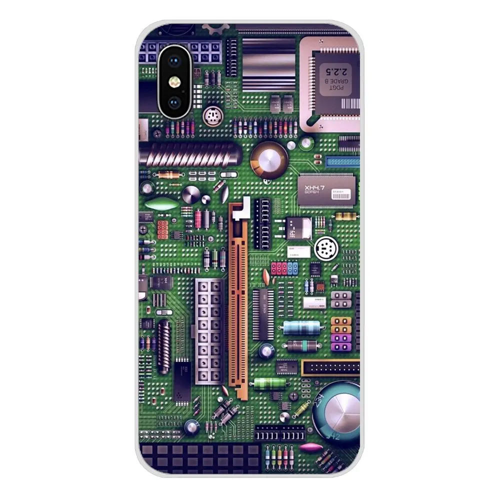 Чехол для мобильного телефона компьютерная материнская плата Xiaomi Mi6 A1 5X 6X Redmi Note 5