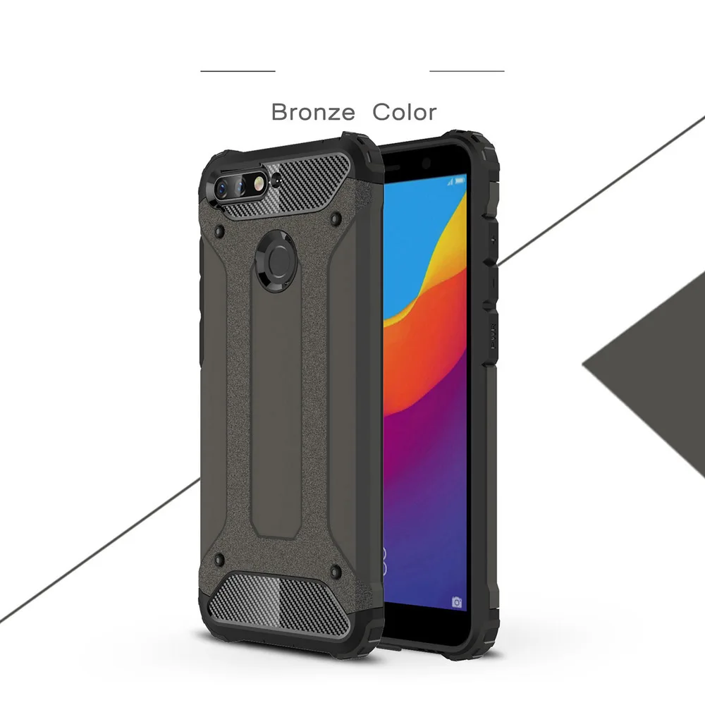 Противоударный Coque 5.7For huawei Honor 7C чехол для huawei Honor 7C Honor7C Pro AUM-L41 АУМ L41 телефона чехол-лента на заднюю панель