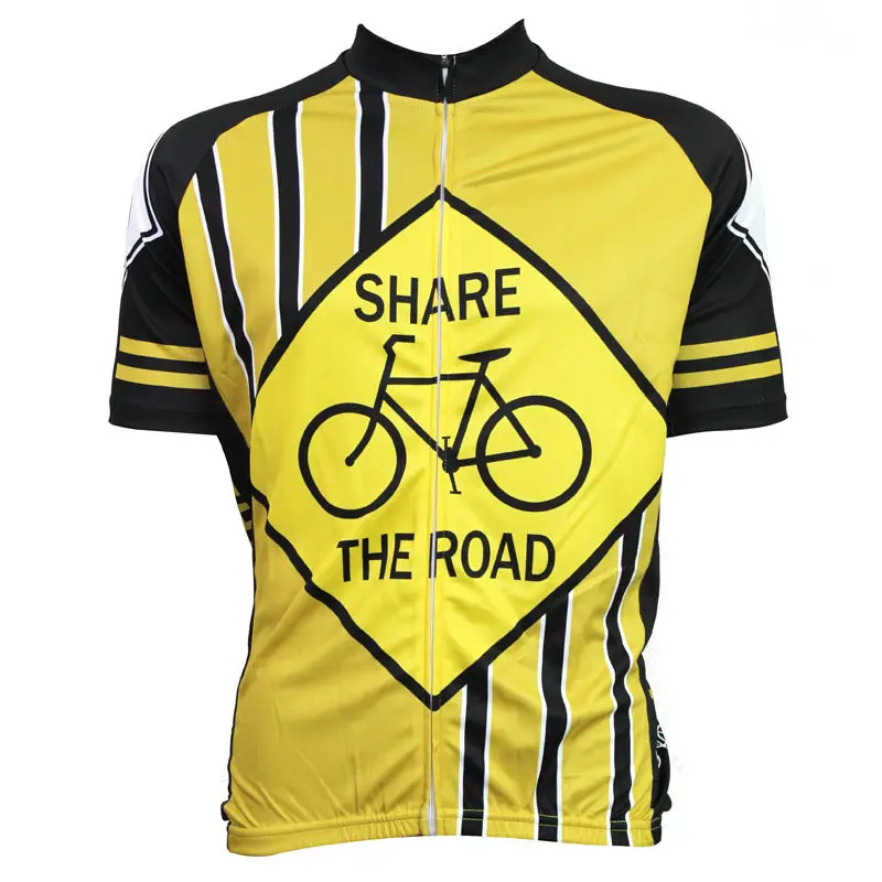 МАРТИН ФОКС велоспорт майки Новые Индивидуальные мужская ПОДЕЛИЛИ ДОРОГУ Желтый