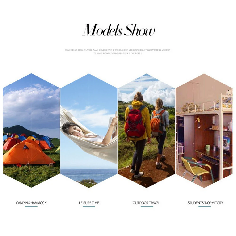 Складной гамак автоматический двойной нейлоновый светильник Легкий Парашют