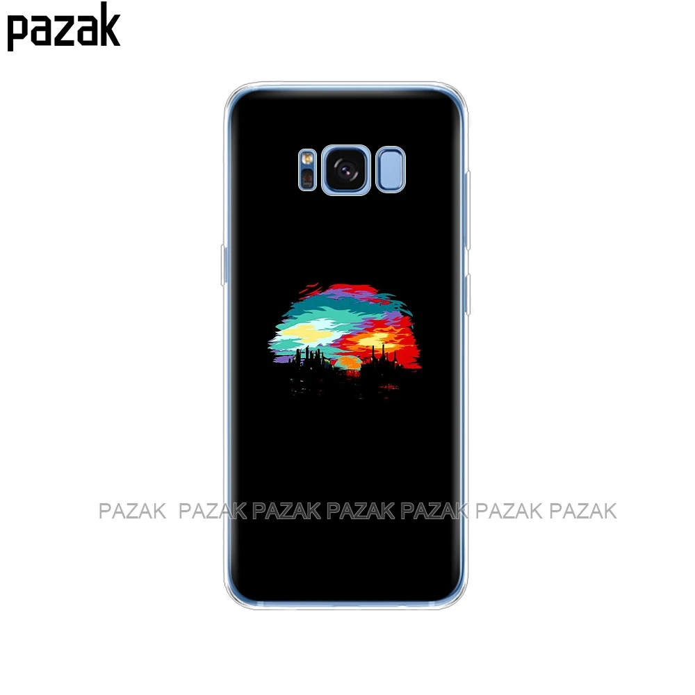 34413 Силиконовый чехол для телефона, чехол для samsung Galaxy A6, A8,, S8, S9 PLUS, задняя крышка для A600, A605, A530, A730, бампер, чехол, etui, мягкий ТПУ - Цвет: 34413