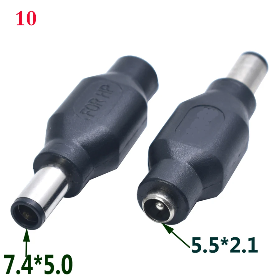 1 шт. общий DC мощность мужчин и женщин 6,5*4,4/4,0X1,7/3,0*1,1/5,5*2,5/usb к 5,5*2,1 разъем конвертер адаптер для ноутбука