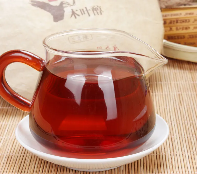 Mengku Rongshi Mu Ye Chun 3 года в возрасте спелый Pu-erh торт 400 г