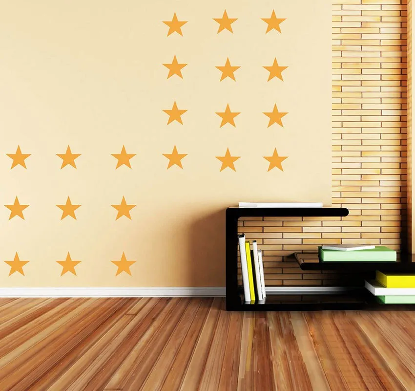 30 Stars Kids Baby Rooms Decal Poster Wall Stickers DIY Nursery Decoration Bedroom Ceiling Sticker Wallpaper | Дом и сад