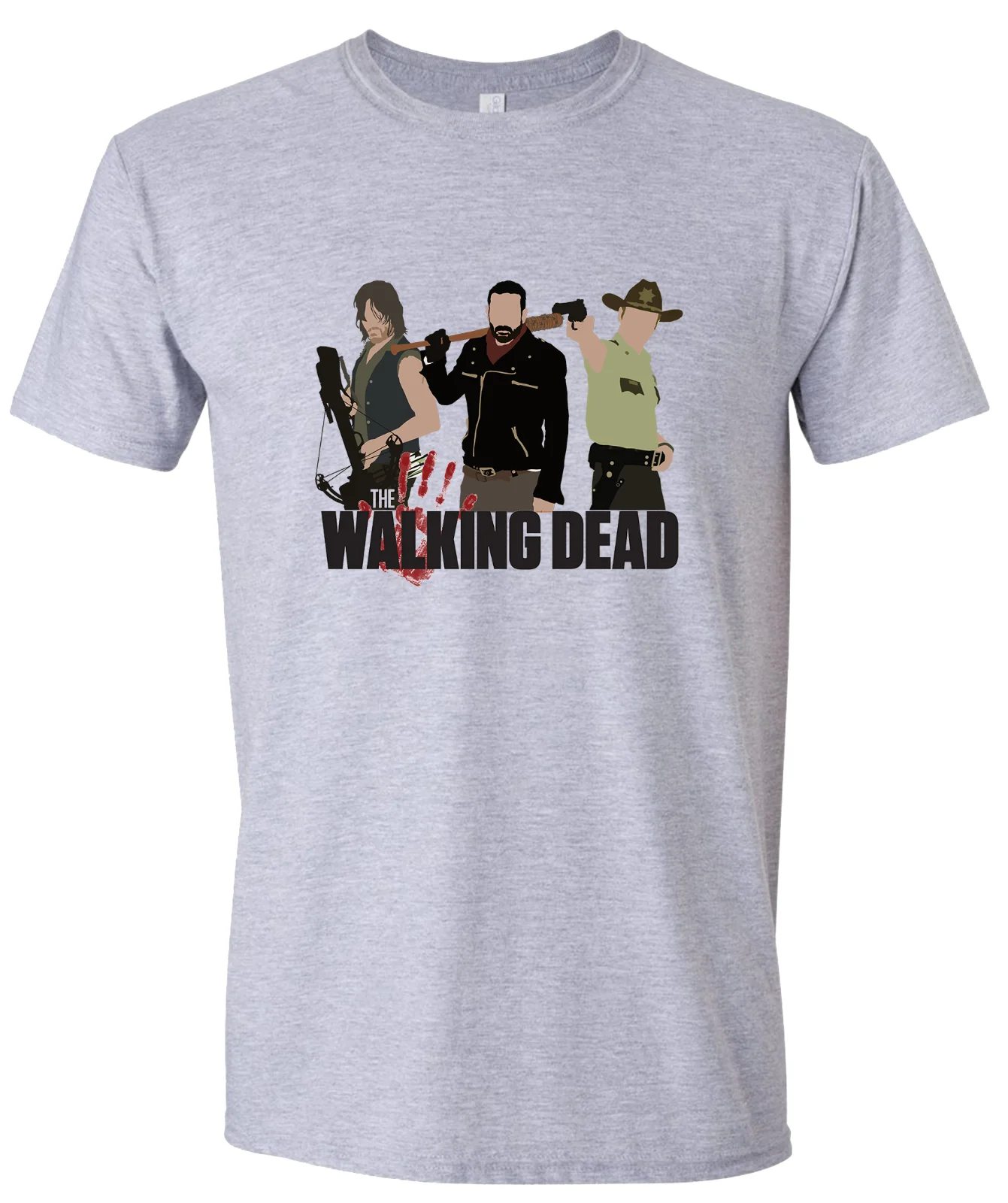 The Walking Dead Negan Люсиль Дэрил мужские детская футболка TWD01T Прохладный Повседневное