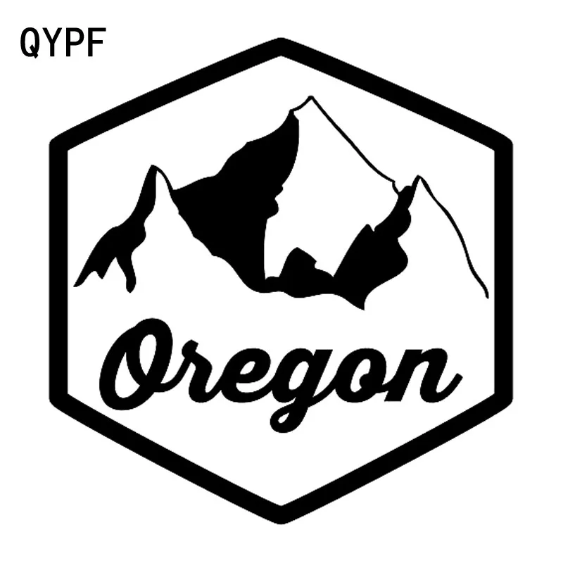 QYPF 16 8 см * 17 Орегон горы так Забавный и красивый виниловый стикер автомобиля яркие