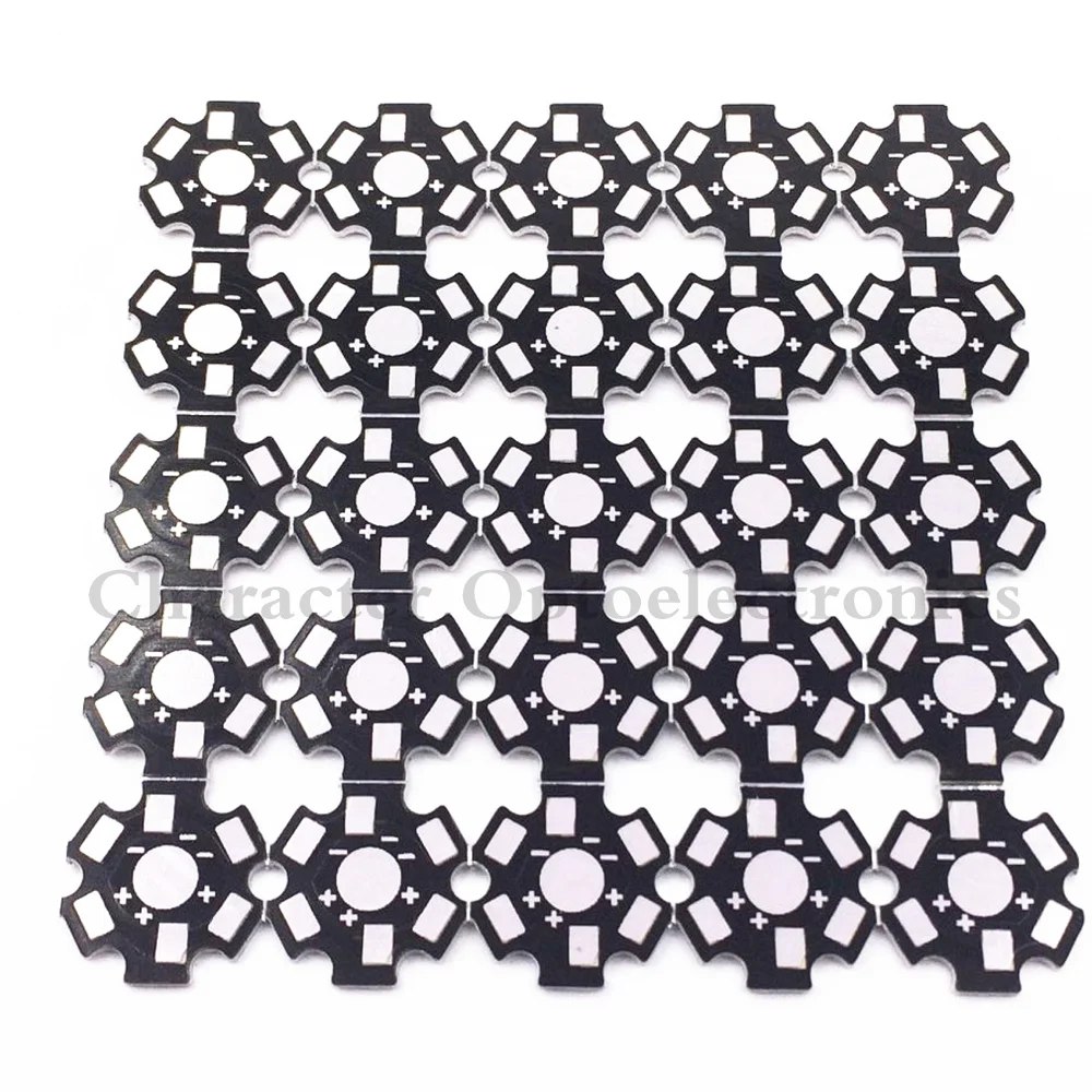 50PCS 1W 3W 5W LED Lamp PCB Board,Heatsink Base Plate 20mm LED Aluminum Base plate for high power LED Chips 10pcs 20 20mm 2m round led channel cable hidden with pendant rope led aluminium profile for 12mm pcb board