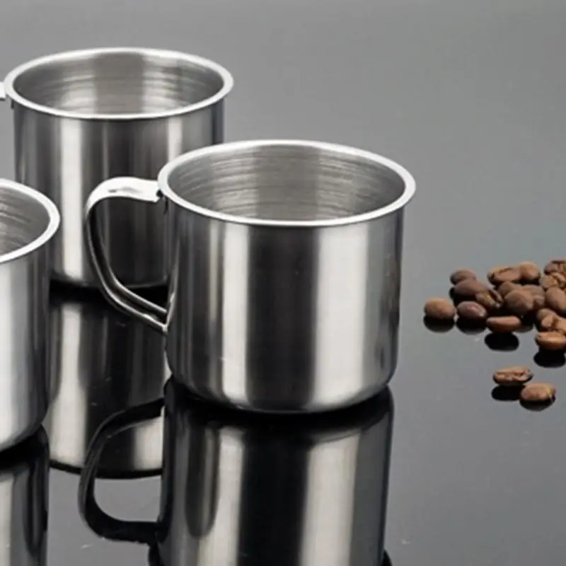 1 шт. кружка из нержавеющей стали 100 200 мл|mug cup|coffee mugs tea cuptea cup |