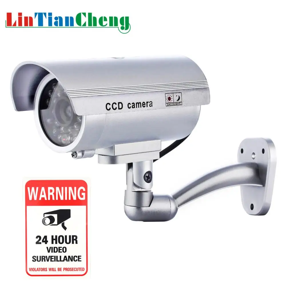 Наружная камера видеонаблюдения в виде пустышки с мигающим светодиодом|Камеры