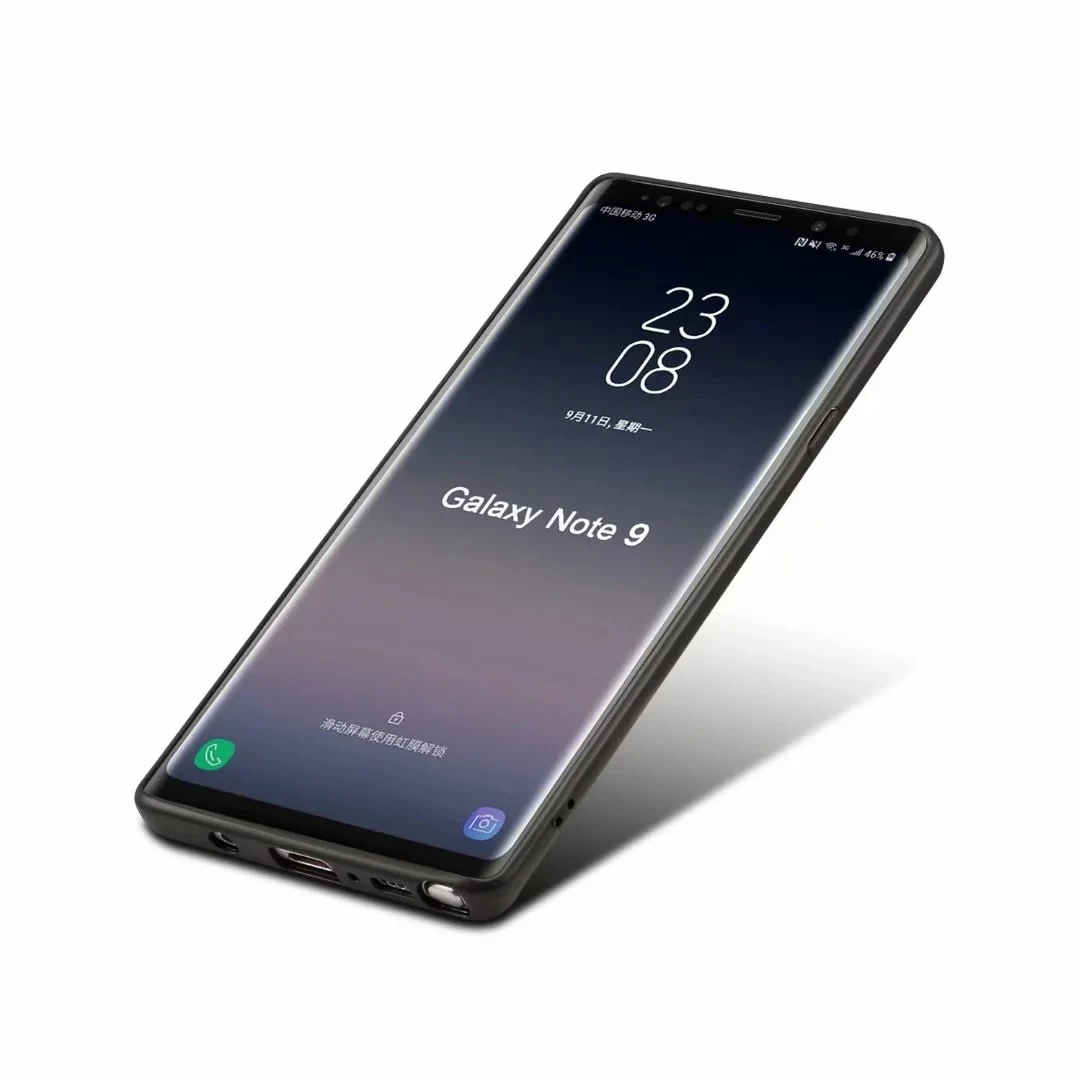Роскошный чехол из натуральной кожи для samsung Galaxy Note9, Ретро стиль, Ретро стиль, задняя защитная крышка, чехол s для samsung Note 9, чехол