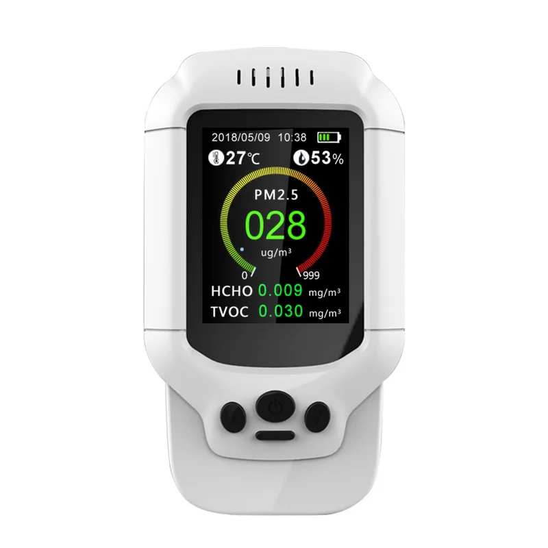 HCHO PM1.0 PM10 TVOC PM2.5 детектор PM 2 5 газовый анализатор Измеритель температуры и