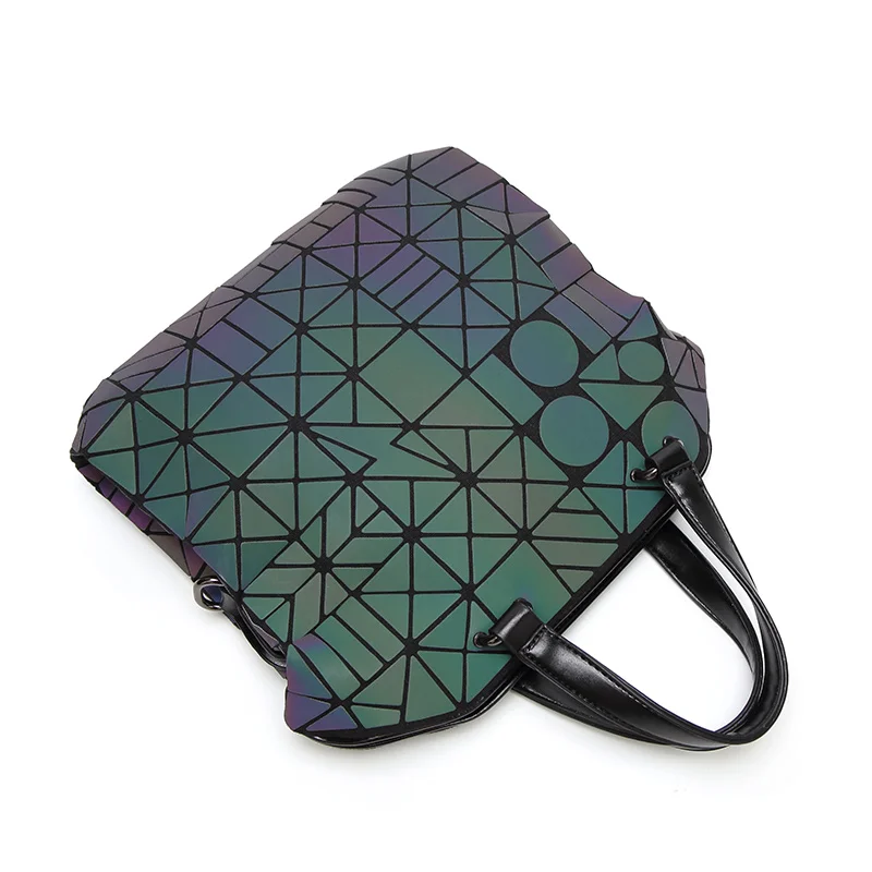 Японский стиль светящаяся голографическая сумка на плечо Женская Алмазная