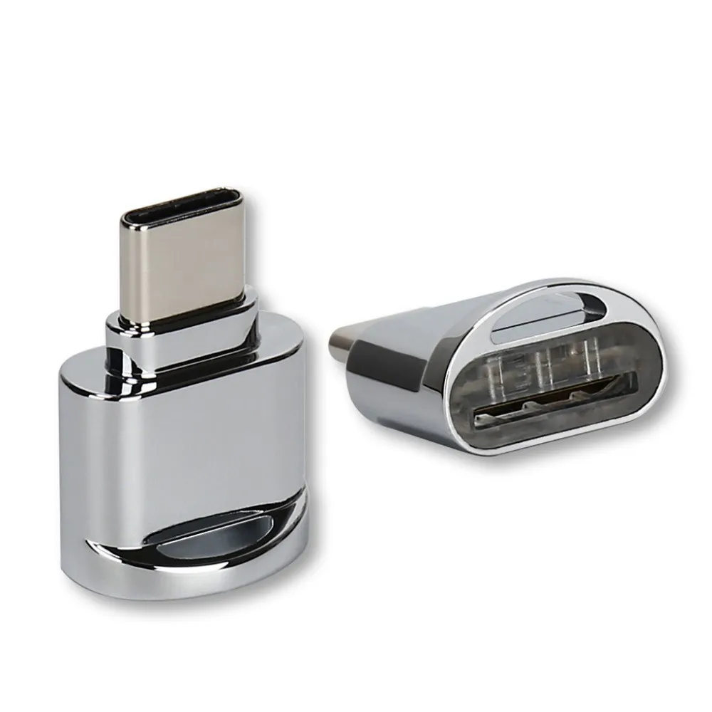 Металлический USB 3 1 Type C Micro SD TF кардридер OTG адаптер для Sam sung Galaxy S8 Прямая поставка