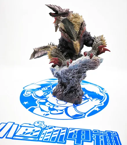 Monster Hunter World MHW XX гром волк Дракон тюрьма волк подвиды фигурка коллекция декоративные детские игрушки подарок - Цвет: StygianZinogre