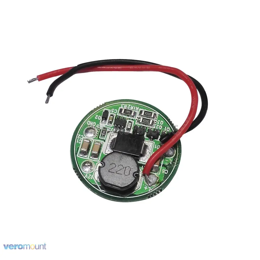 Фотовспышка для Cree XHP50 Led лампа трансформатор вход постоянного тока 6 В 12 ~ 24 4 5 А 1