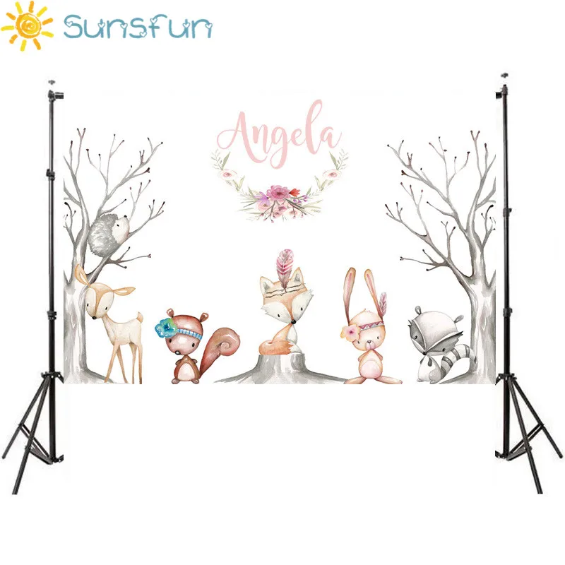 Sunspun 7x5ft Виниловый фон для фотосъемки детей на заказ с компьютерной печатью
