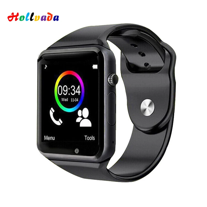 A1 наручные часы Bluetooth Смарт часы Спорт Шагомер с sim-камерой Smartwatch для Android смартфон Россия T15 хорошо, чем DZ09