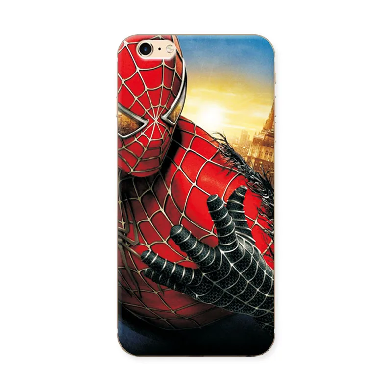 Очаровательный чехол для телефона Marvel Hero Captain America IPhone 6 задняя крышка из мягкого