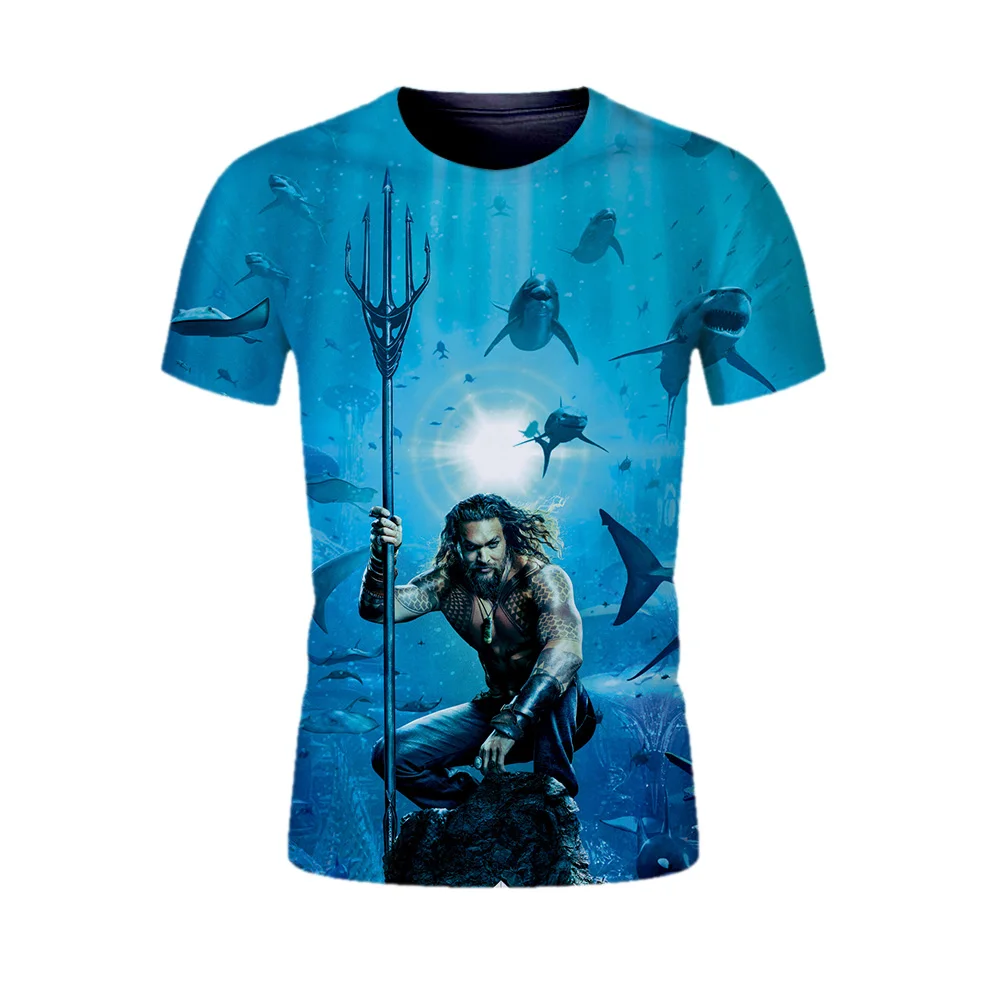 Aquaman футболка мужская с коротким рукавом Stan Lee Wo мужские футболки Мужская