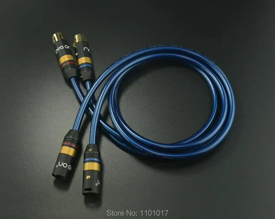HiFi EXQUIS MPS GT 300 XLR Посеребренная 6N карта сбалансированный аудио сигнальный