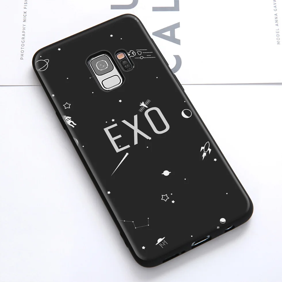 WEBBEDEPP Exo Bands K Pop мягкий чехол для Samsung Galaxy S10 S10e S9 S8 Plus S7 S6 Edge & J6 2018 Note 10 9 8 |