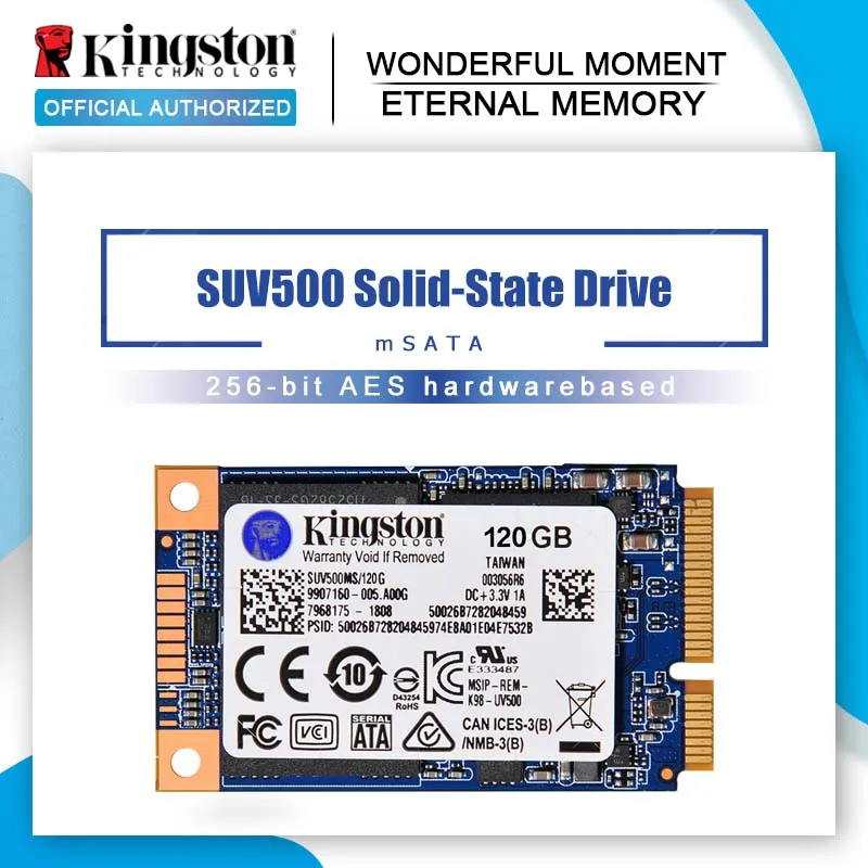 Внутренний твердотельный накопитель Kingston UV500 120 ГБ SSD 240 480 mSATA HDD жесткий диск HD ssd