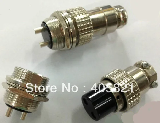 2-контактный авиационный штекер 20 мм круглый разъем гнезда GX20 DF20 | Обустройство