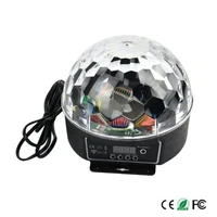 led stage lamps 20w disco stage lighting digital led rgb crystal magic ball effect light ac85 265v free shipping