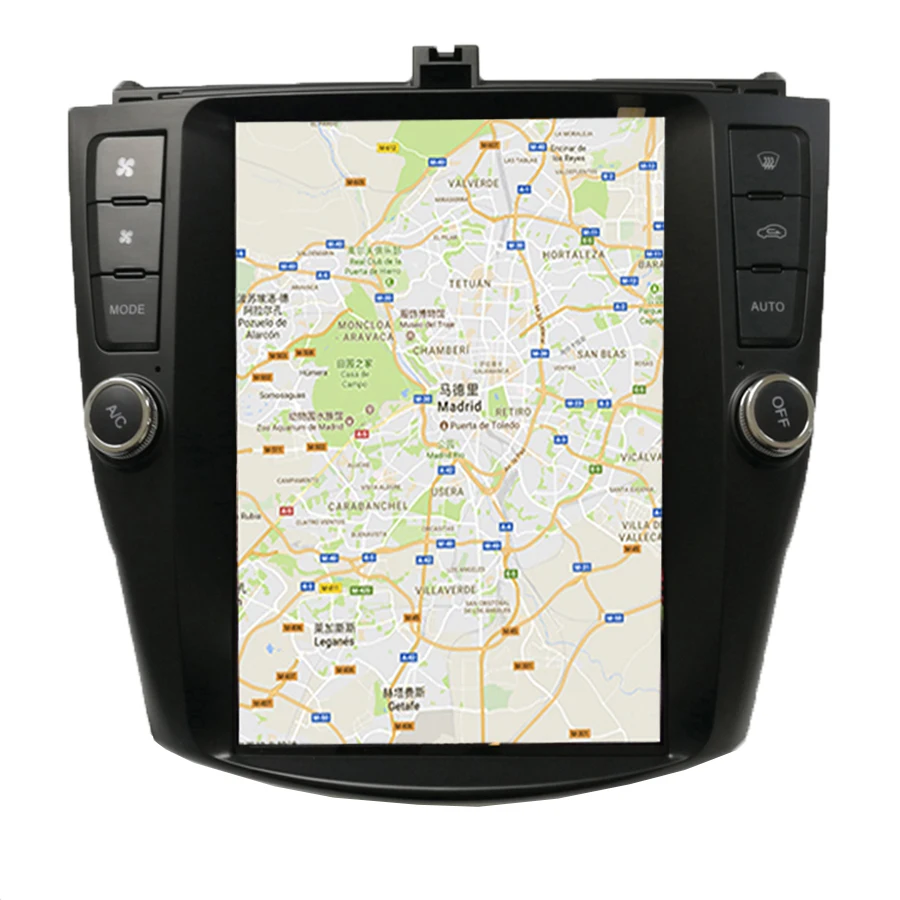 Asvegen 10 4 ''вертикальный экран Android автомобильное стерео радио для Honda Accord 7 2003 2007