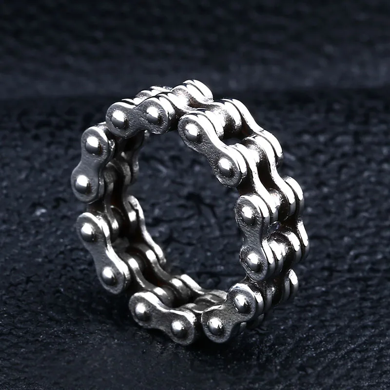 Мужское кольцо из нержавеющей стали 316l в стиле панк|biker mens ring|biker fashionbiker men |