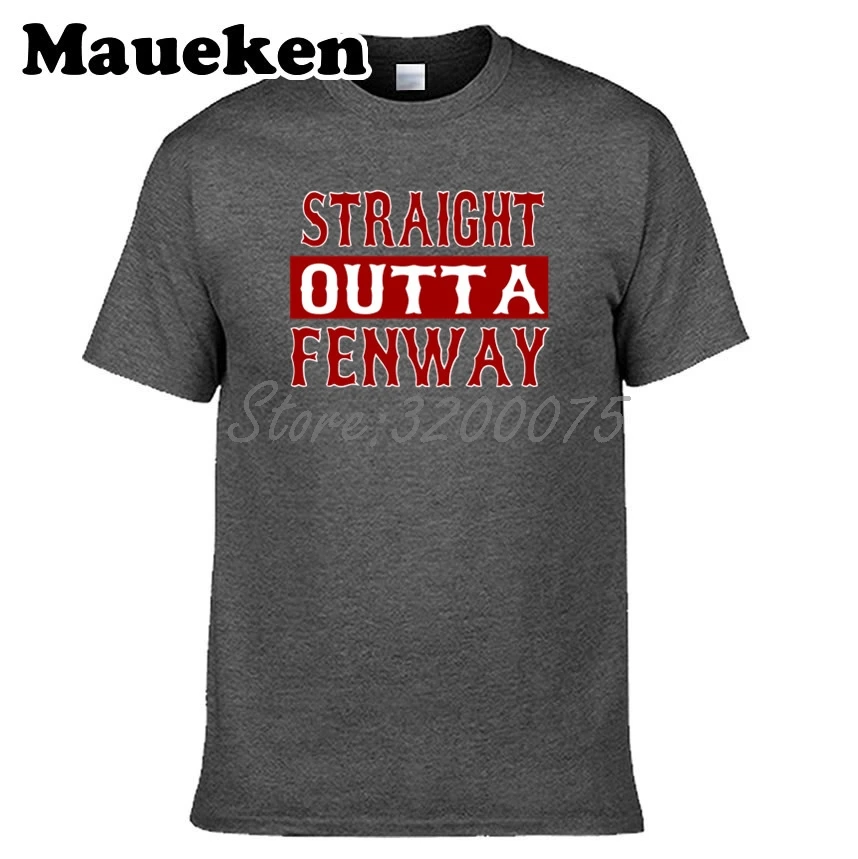 Мужская футболка Boston Straight Outta Fenway футболки с коротким рукавом мужская красная Sox