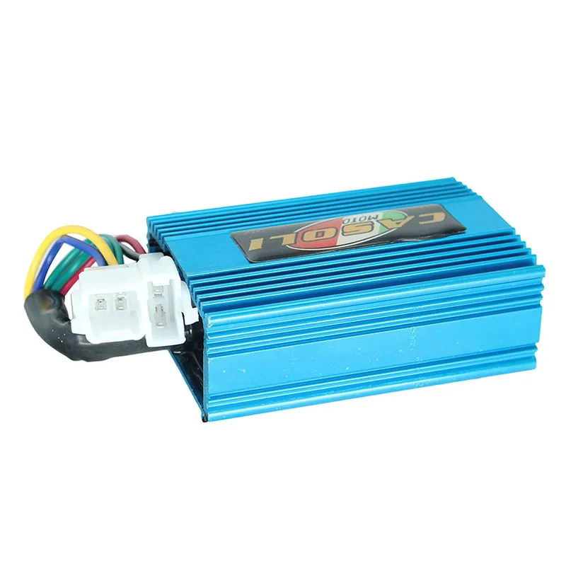 Мотокросс GY6 6 контактный AC Racing CDI Box новая производительность алюминиевый для CG125