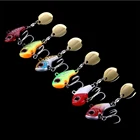 1 шт. 81215 г металлическая мини-ВИБ с ложкой, рыболовная приманка, снасть, булавка, кренкбейт, вибрационный Спиннер, Тонущая приманка, рыболовные инструменты, аксессуары