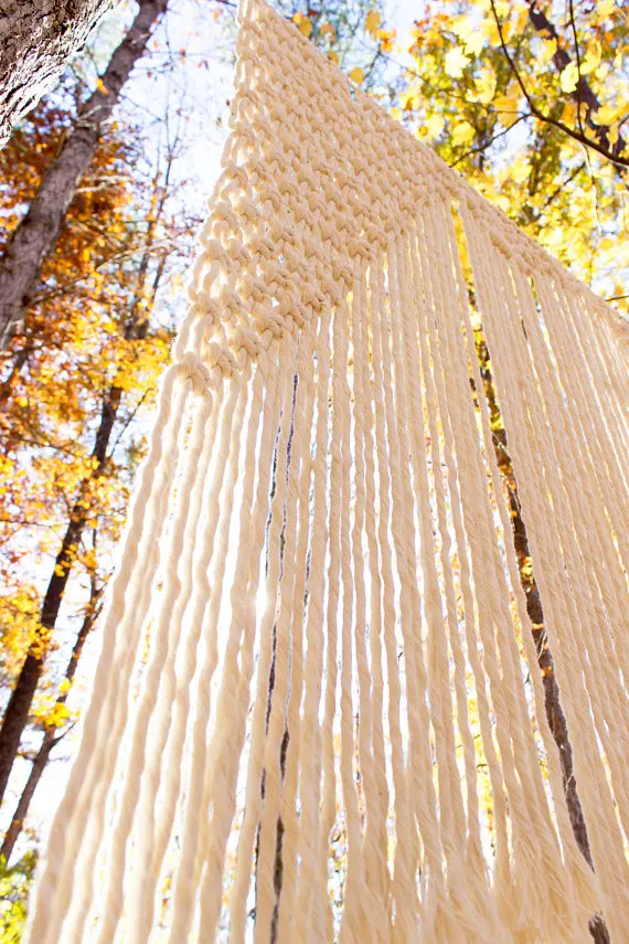 Бохо макраме свадебный фон для свадебных фото большой занавес | Дом и сад