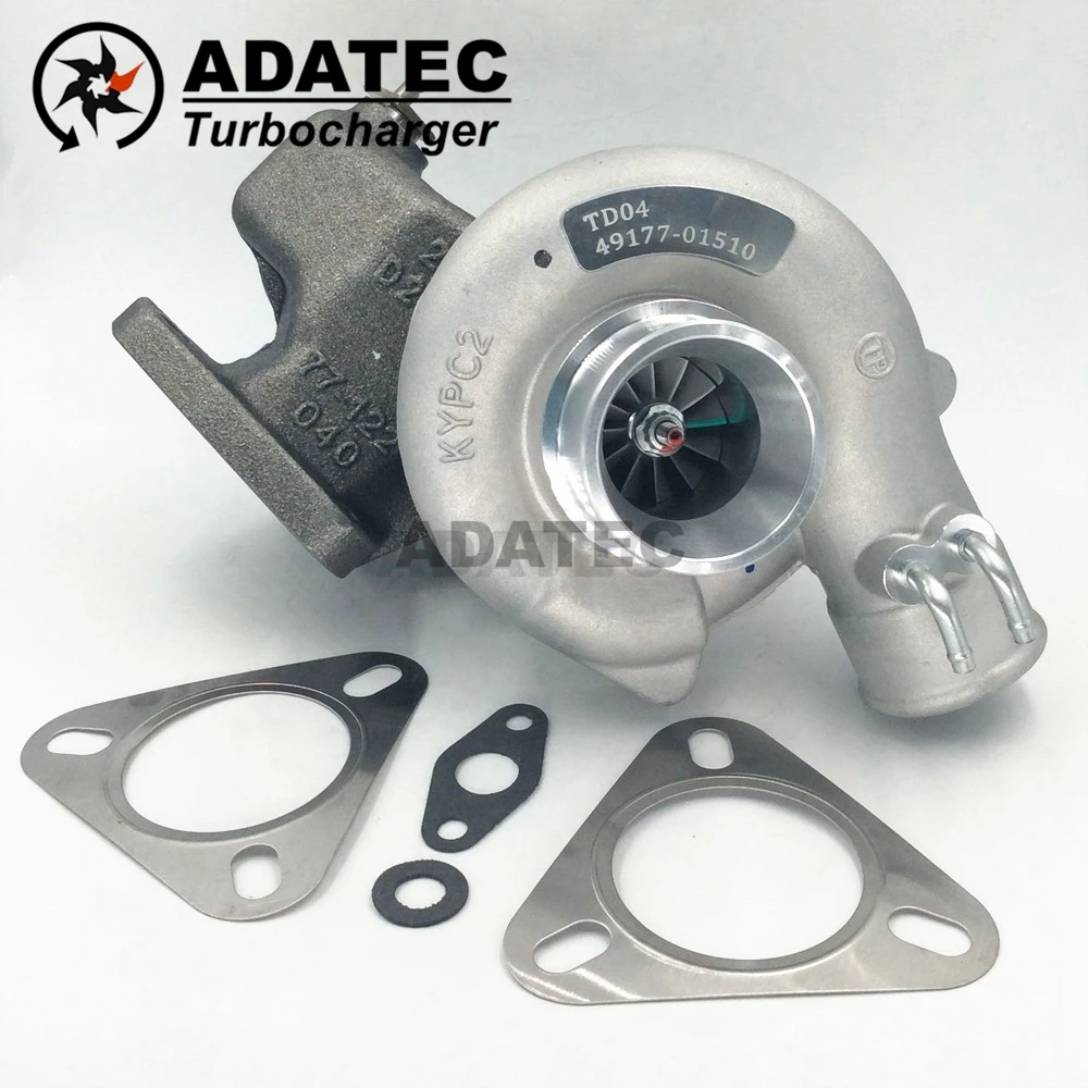 Турбокомпрессор turbo TD04 для Mitsubishi Pajero I 2 5 TD 95 HP 4D56T Новый турбокомпрессор MD168054 49177
