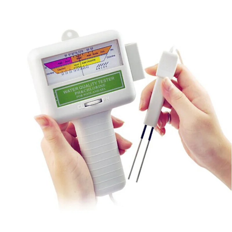 Portable Measure Water Quality PH CL2 Chlorine Tester PC101 Meter Level for Swimming Pool Spa Aquarium Hot | Инструменты