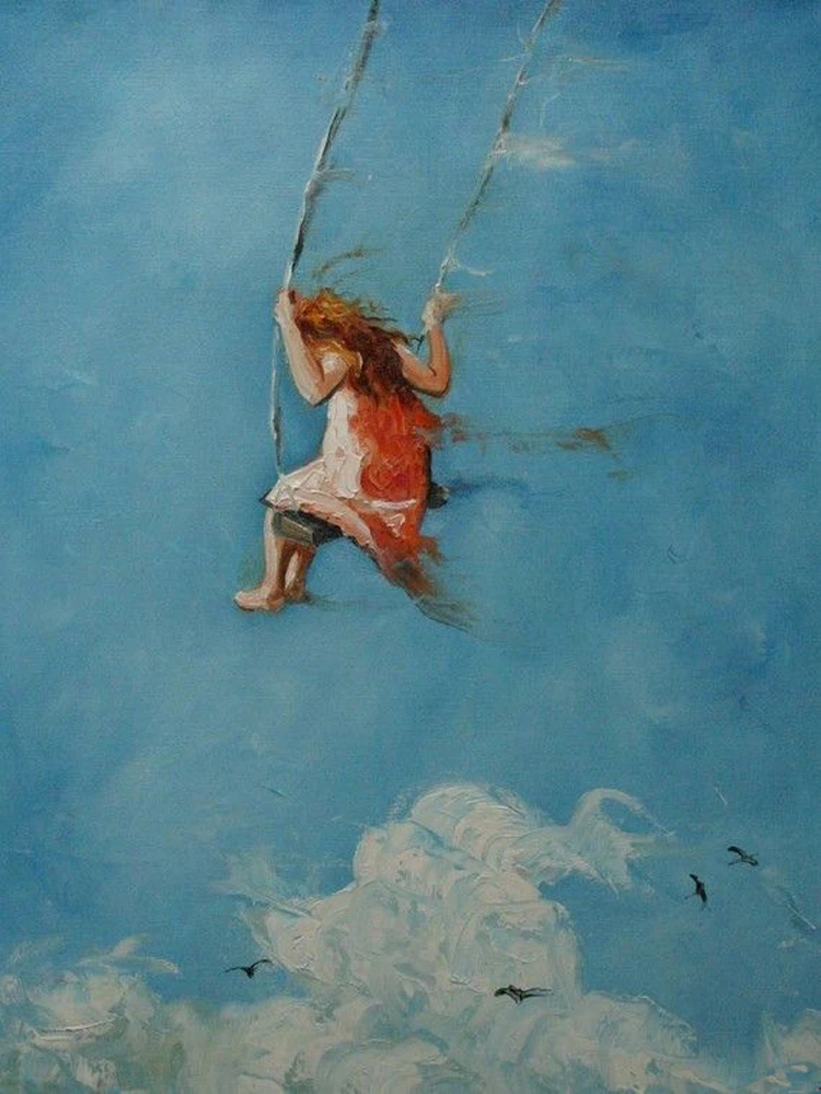 Навыки художника Ручная роспись высокое качество картина маслом для украшения