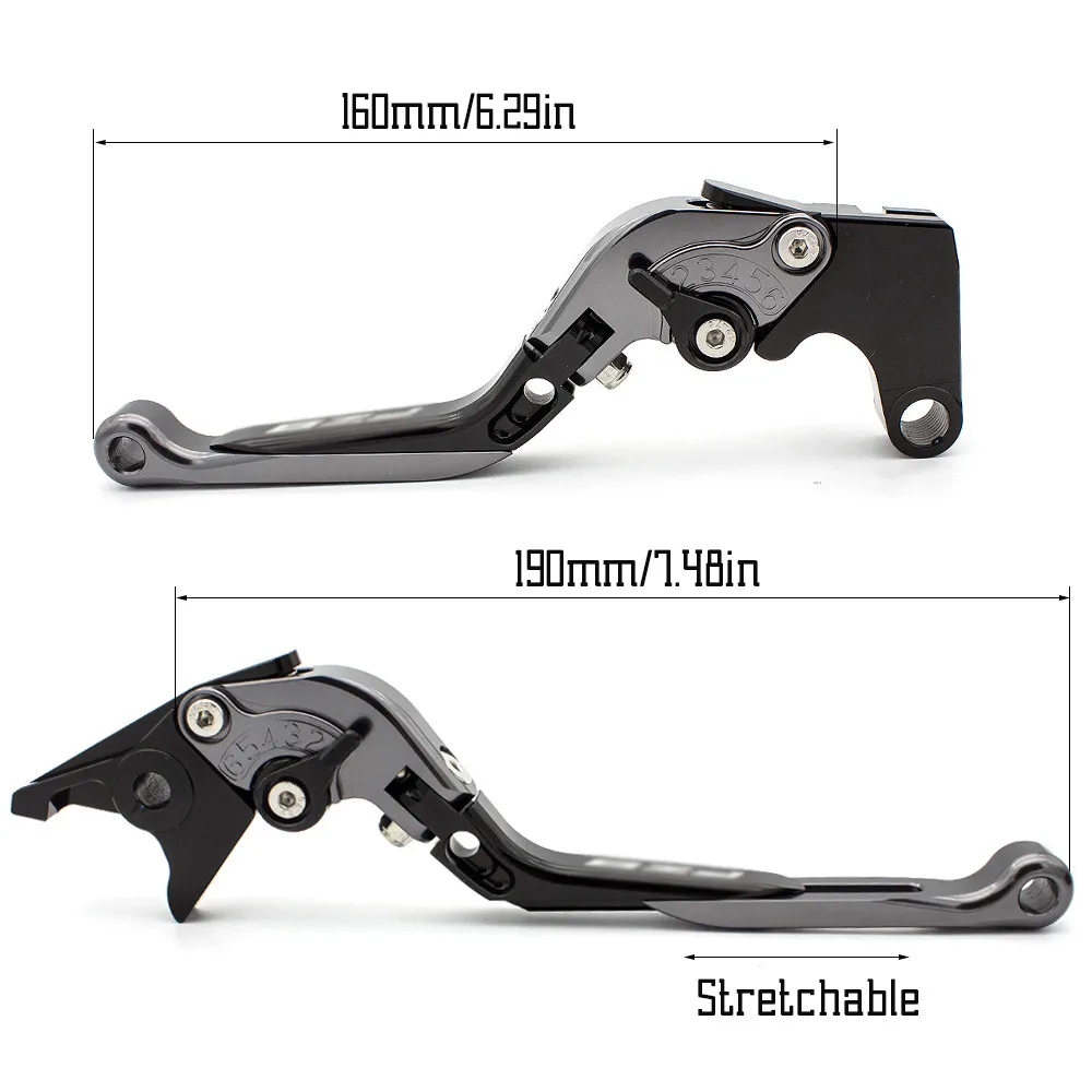 Логотип Ninja для Kawasaki NINJA 650R ER6F ER-6N ER6N 2006-2008 CNC складной выдвижной рычаг сцепления