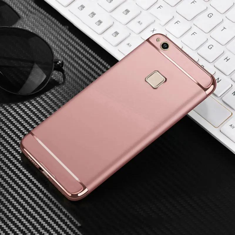 Elivebuy Slim Thin Fit Hard Case with Screen Protection Non Slip Matte Surface Grip Moblie Phone Cover for Huawei P10 Lite |