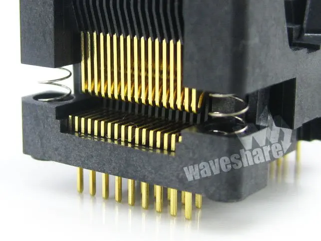 

SSOP34 TSSOP34 OTS-34-0.65-01 Enplas IC Test Burn-in Socket Programming Adapter 0.65mm Pitch 5.3mm Width