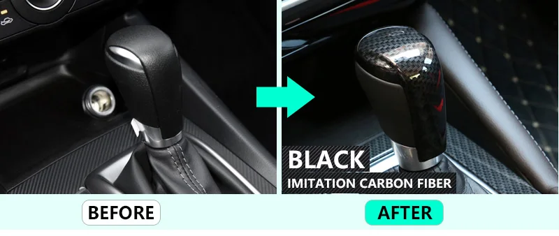 Для Mazda 3 Axela 2014 2015 2016 2017 2018 BM BN хромовое углеродное волокно Шестерни накладка на