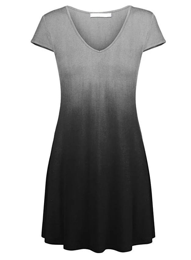 2017 Spring Summer Women T-shirt Cotton V-Neck Collar Short Sleeve Leisure | Женская одежда