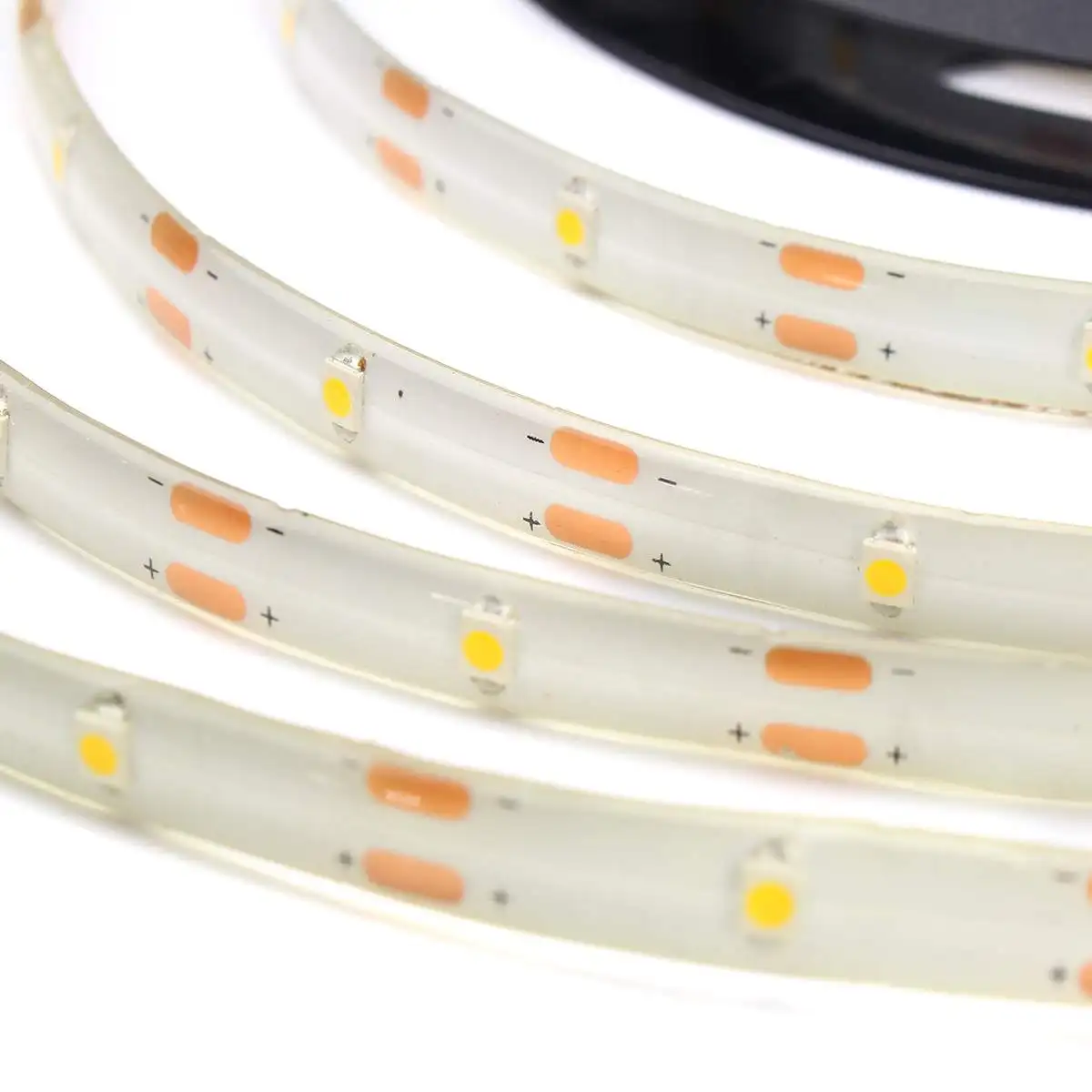 5 м Водонепроницаемая Солнечная Светодиодная лента 2835smd IP65 чистый белый/теплый