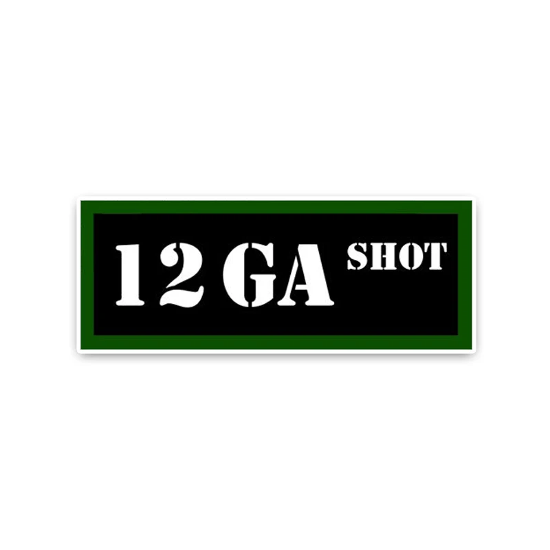 YJZT 12 5 см * 4 6 высококачественный автомобильный Стайлинг для мотоцикла GA SHOT Ammo
