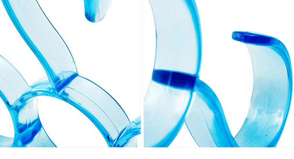 Тканевая вешалка Экологичная 5 отверстий держатель для колец шарфа хранения шали