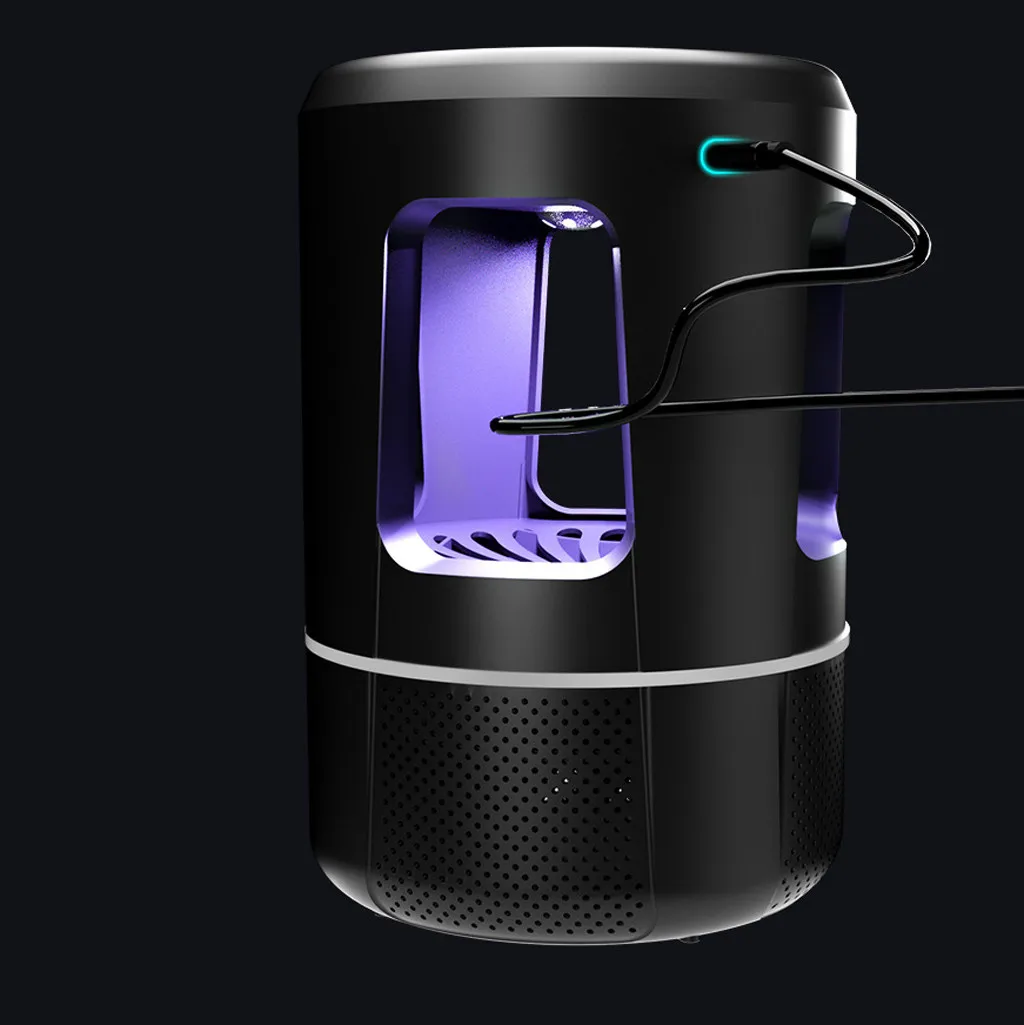 USB электрическая Летучая Мышь убийца насекомых от комаров Светодиодная лампа