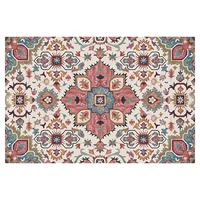geometric flower art carpet simple modern rectangular rug bedroom living room high grade floor mat