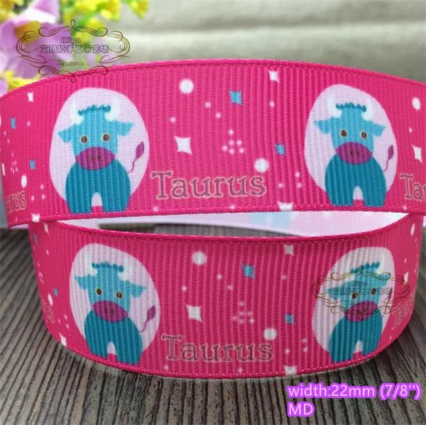 10 метров Созвездие печатных Grosgrain ленты качество для hairbow подарочный набор одежды