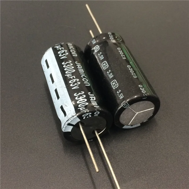 2шт 3300 мкФ 63V JAMICON SK Series 22x45 мм высококачественный оригинальный 63V3300uF алюминиевый